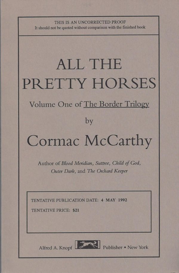 All the Pretty Horses