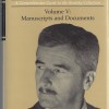 Faulkner: Volume 5 Manuscripts and Documents