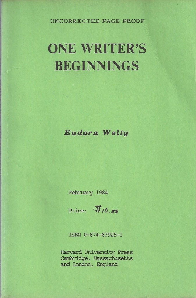 One Writer’s Beginnings