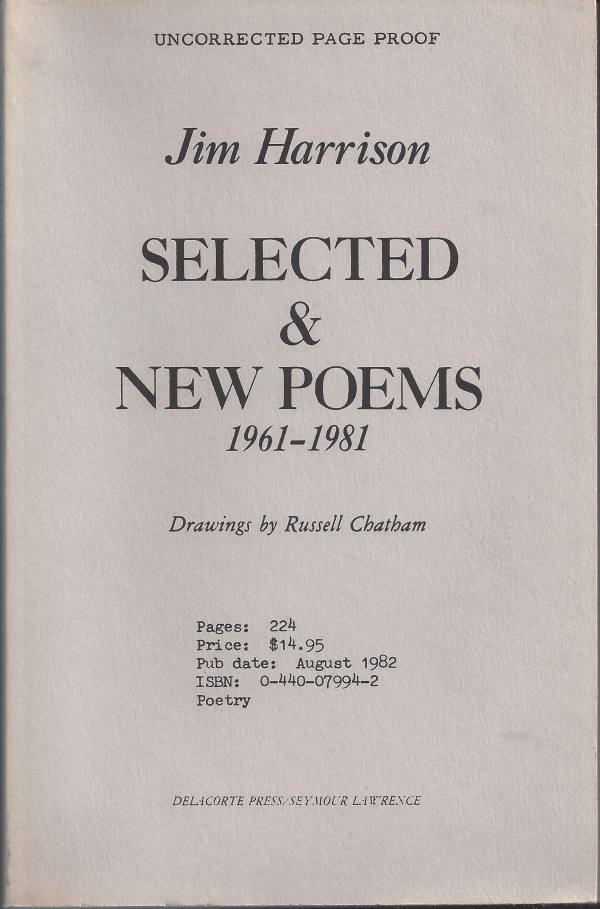 Selected and New Poems