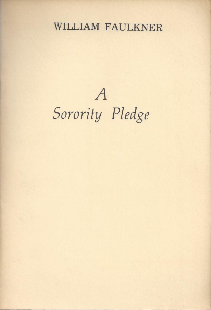 A Sorority Pledge